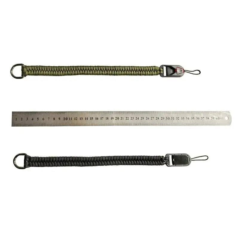 Quick Release Buckle Woven Hand Strap Rope Wrist Wristband Qme
