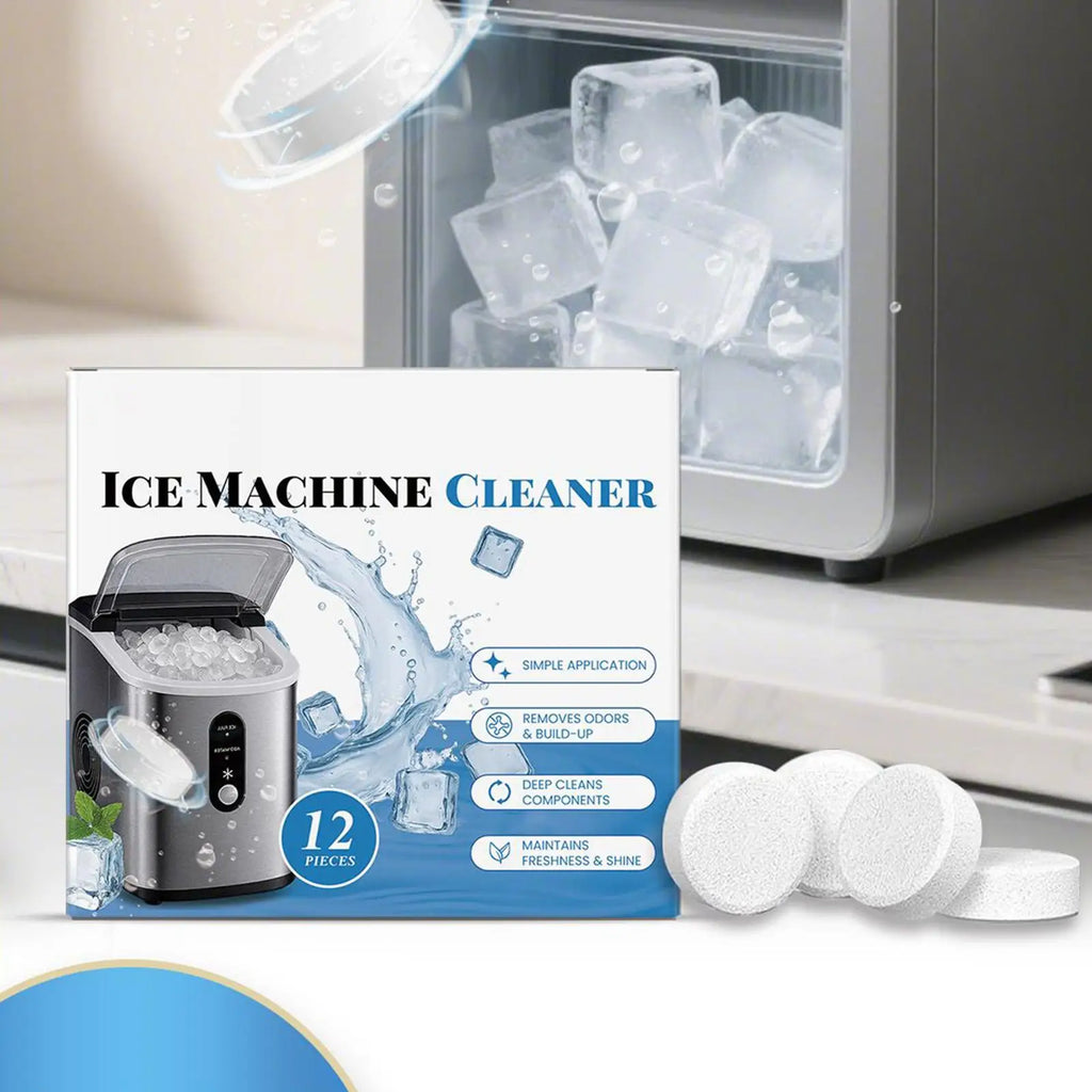 Ice Maker Cleaner 12 Piece/box Ice Machine Cleaner Maker Descaler Cleaning Washing Descaling For Home Icemaker Appliance Cooler Qme