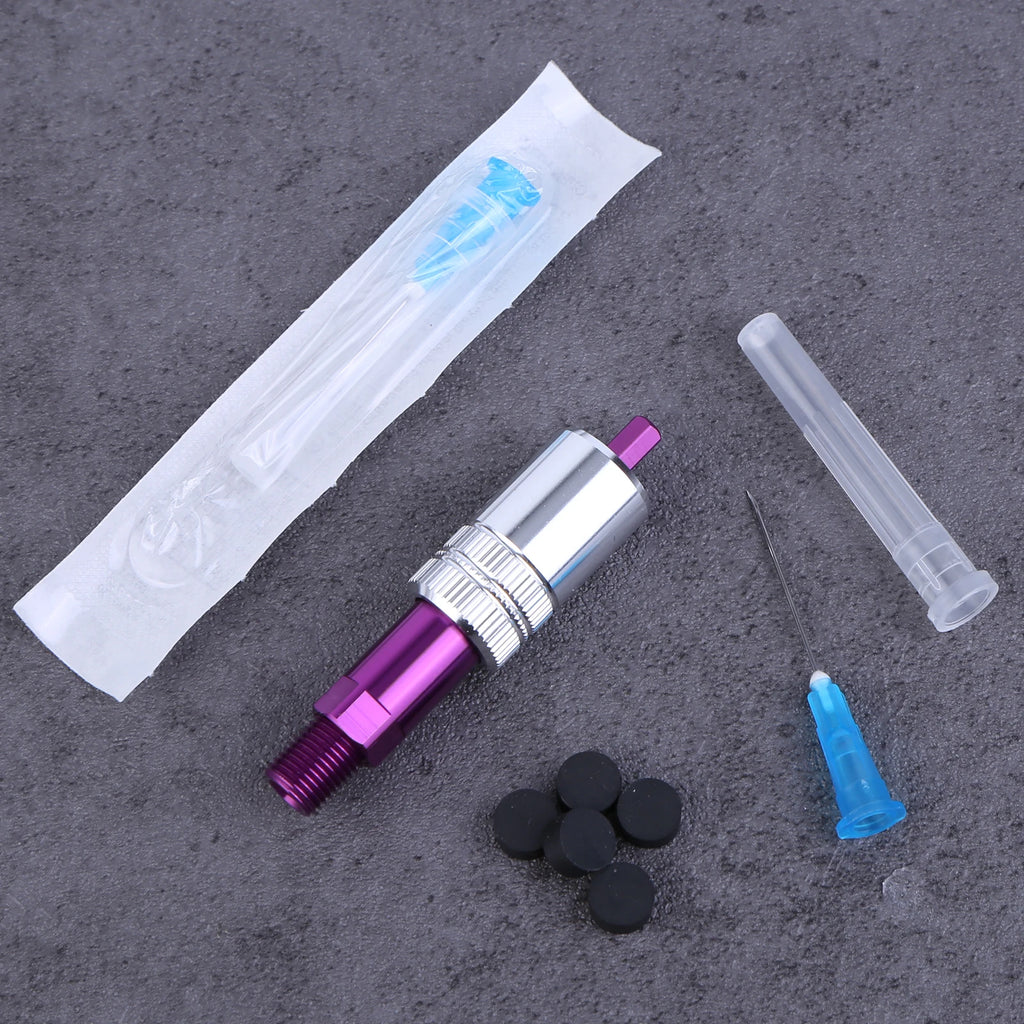 Bicycle Rear Shock IFP Fill Tool MAX 700PSI with Needles Rubbers Cover for FOXRP2/23/FLOAT-X/CTD/FLOAT-DPS X-FUSION CCDB Qme