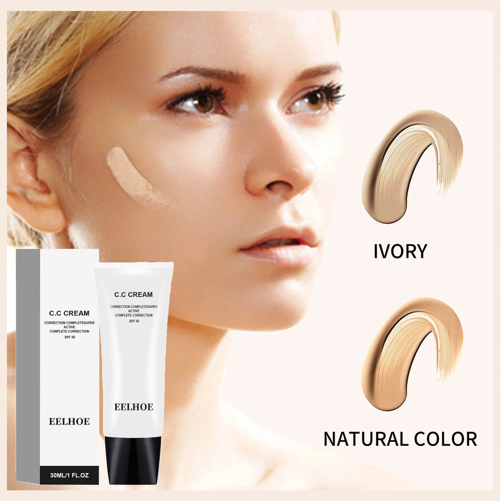 CC Cream Primer Makeup Base Moisturizing Skin Concealer Invisible Pore Matte Face Primer Soft Isolating Foundation Cosmetics Qme
