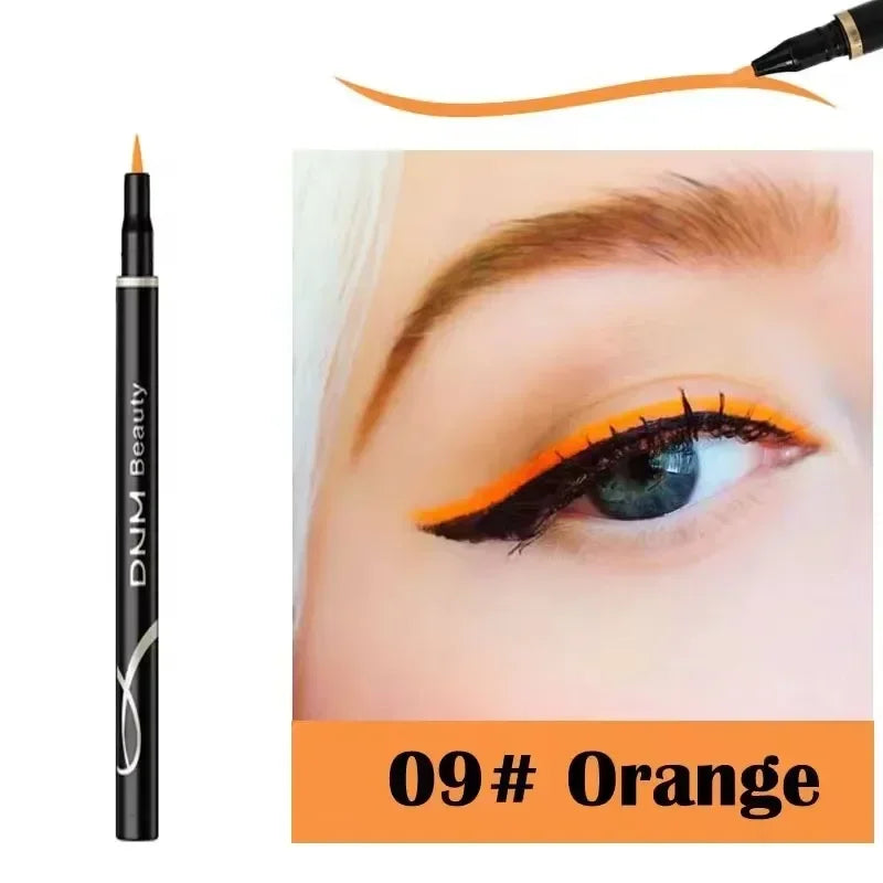 Pearlescent Eyeliner Stick Pen Glitter Eyes Shadow Waterproof Shimmer Eye Liner Pen Shiny High-gloss Cosmetics Beauty Make Up Qme style2-09
