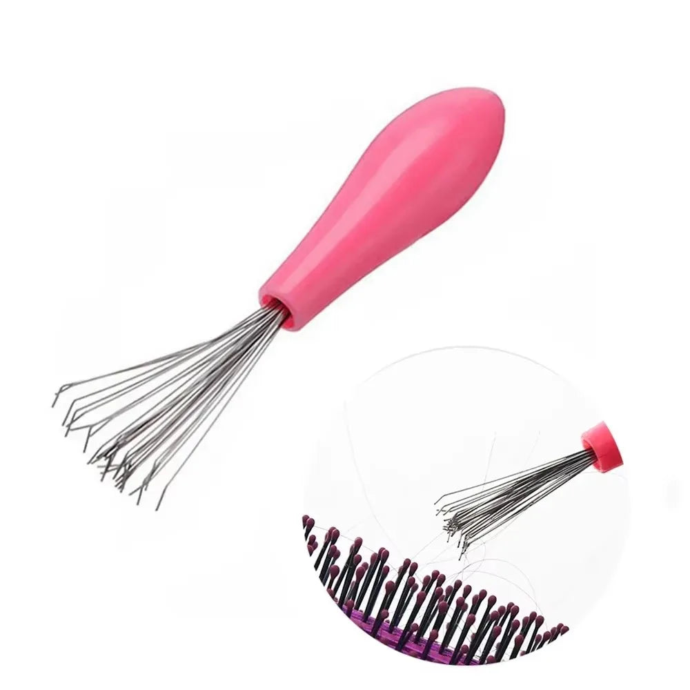 Comb Hair Brush Cleaner Plastic Metal Cleaning Remover Embedded Tool Qme