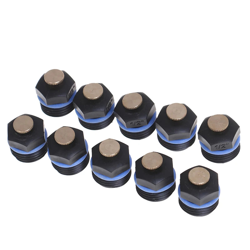 10Pcs/set 1/2 inch DN15 thread garden sprinklers lawn watering sprinkler head. Qme