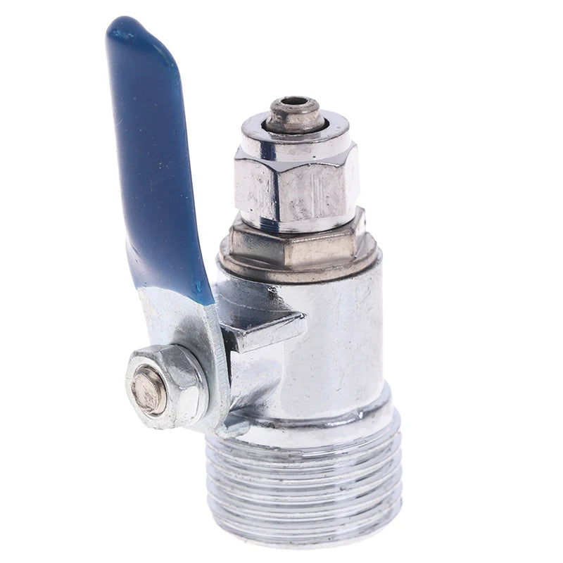 1Pc 1/2''-1/4'' RO Feed Filter Water Adapter Ball Valve Tap Reverse Osmosis Switch. Qme Default Title
