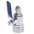 1Pc 1/2''-1/4'' RO Feed Filter Water Adapter Ball Valve Tap Reverse Osmosis Switch. Qme Default Title