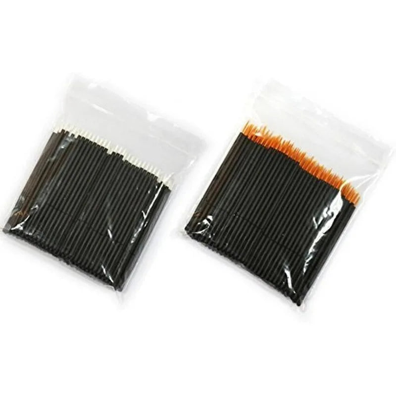 Professional Disposable Silicone Mascara Eyeliner Wands Applicator Qme