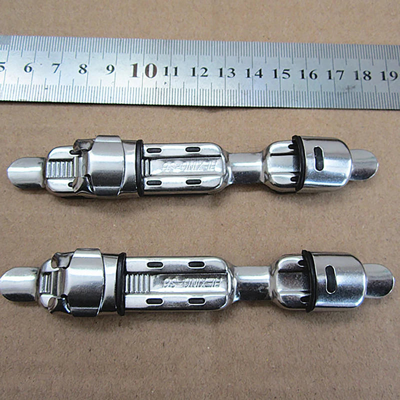 Stainless Steel Seat Fishing Reel Deck Rod Clip Holder Tool Wheel Qme