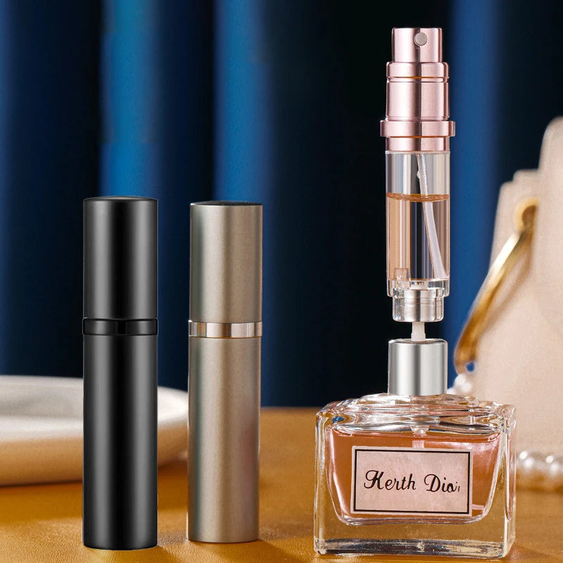 Perfume Atomizer Portable Liquid Container Cosmetics Traveling Mini Qme