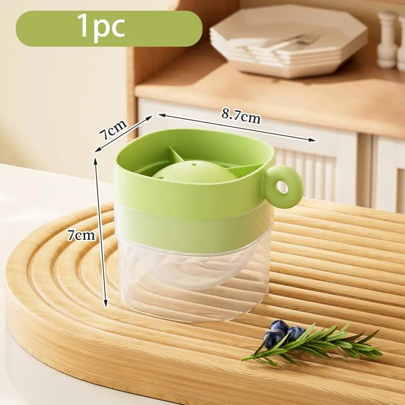 Ice Ball Maker Round Silicone Mold Cocktails Bourbon Sphere Tray Qme A2