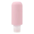Silicone Bottle Refillable Lotion Shower Gel Shampoo Container Empty Qme 1Pc Pink