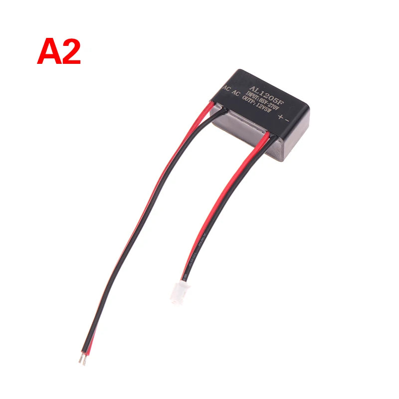 AC 220V DC 5V 1A 12V 5W AL0505F Waterproof Epoxy Potting Light Power Qme 12V5W