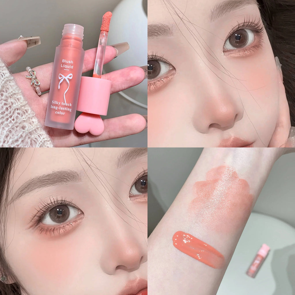 SHAQINUO Liquid Blush Natural Low Saturation Water Light Sponge Brush Qme S9027-2