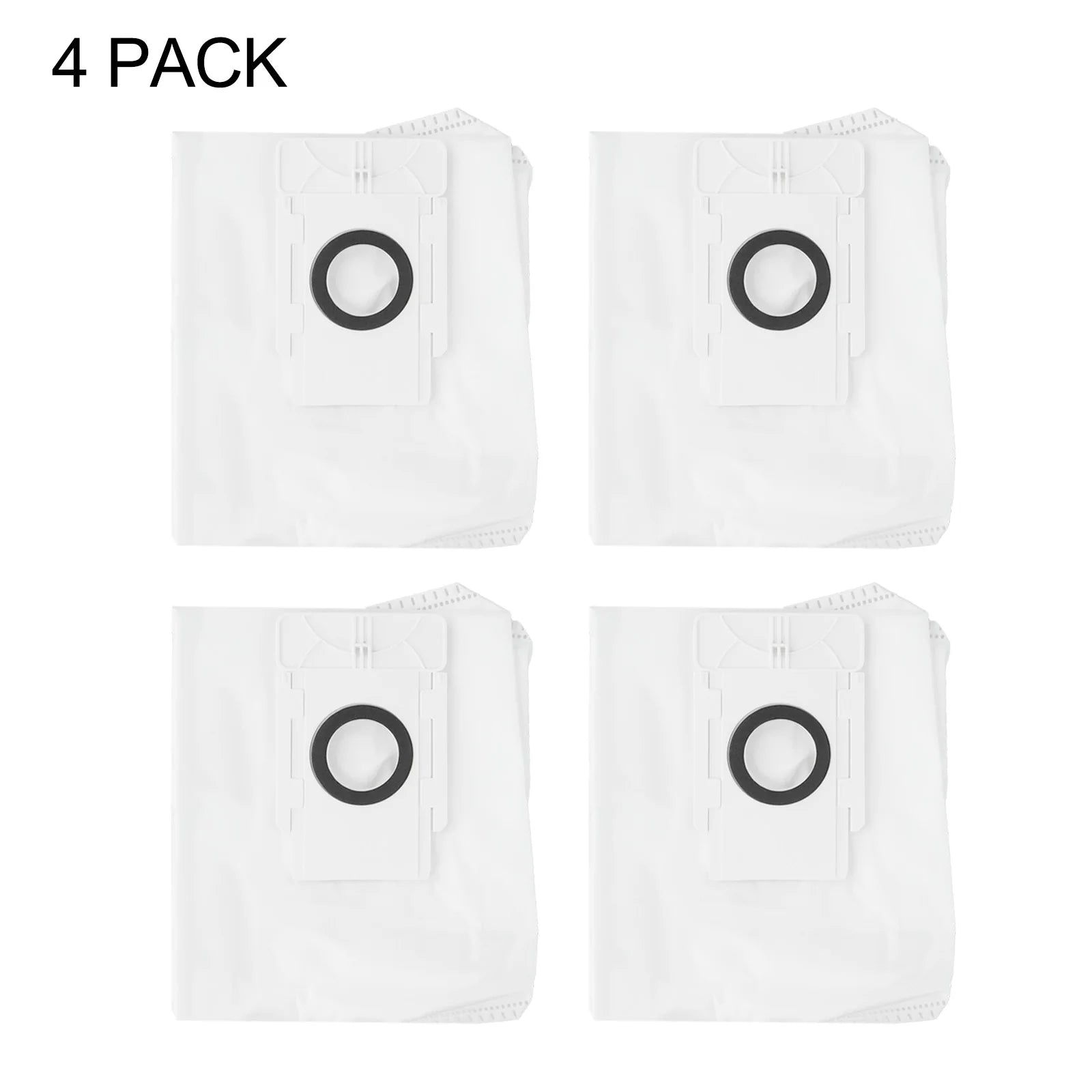 4/10 Pcs Replacement Vacuum Dust Bags Compatible With For EZVIZ RC3 Plus RE4 Plus RE4+ RE5 Plus Robot Vacuums Qme 4 PACK