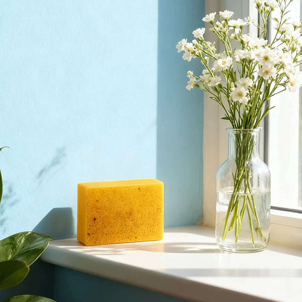 Turmeric Acne Removing Whitening Essential Oil Soap Collagen Protein Qme