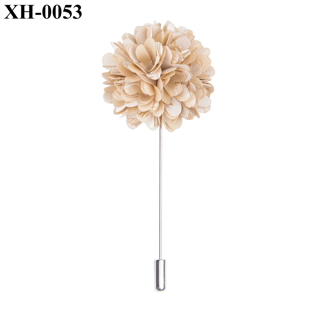 Hi-tie 18 Colors Rose Boutonniere Groomsmen Bridesmaid Wrist Corsage Qme XH-0053