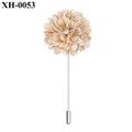 Hi-tie 18 Colors Rose Boutonniere Groomsmen Bridesmaid Wrist Corsage Qme XH-0053