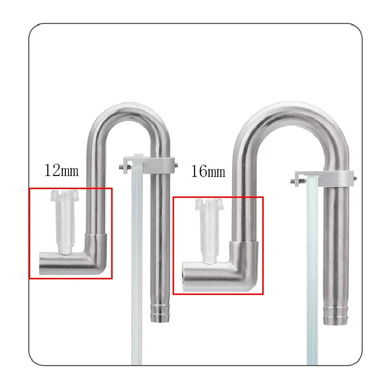 AQUAPRO Outlet Skimmer Fish Tank Aquarium Inflow Outflow Pipes Filter Accessories Water Fishbowl Foam Akvarium Supplies Inlet Qme