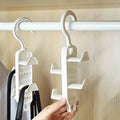 1 Dormitory Bag Storage Hanging Rack Non Deformable Jewelry Entrance Qme WHITE