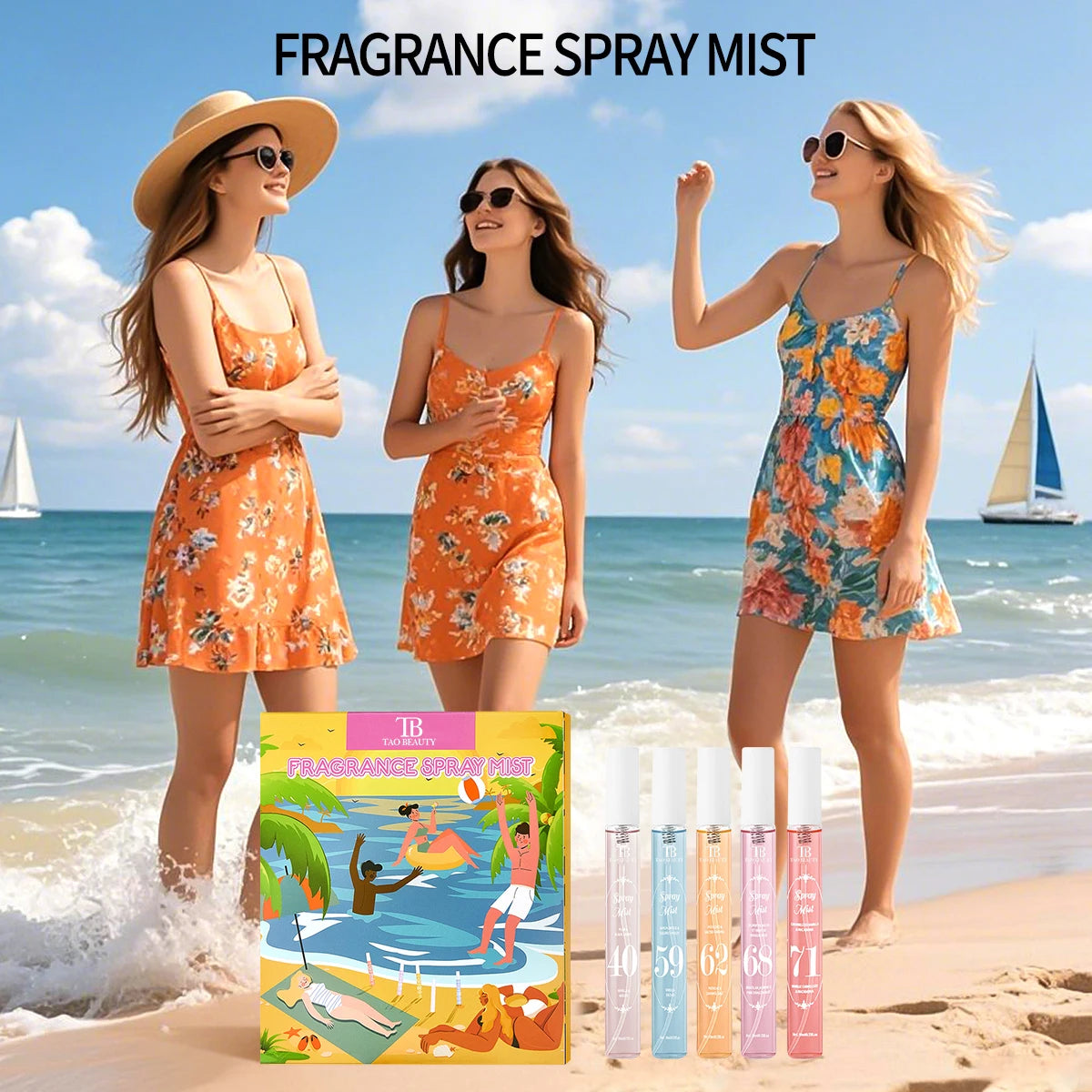 Fresh Fragrance Spray Flower Fruit Lasting Portable Charming Qme