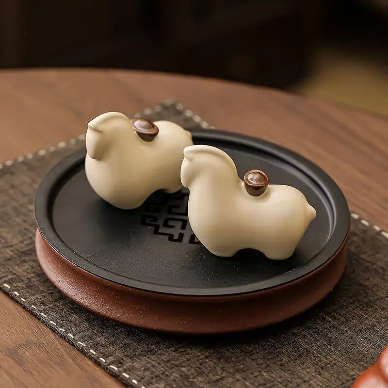 High-end Premium Ruyao May Have Money Soon Zodiac Horse Tea Pet Qme