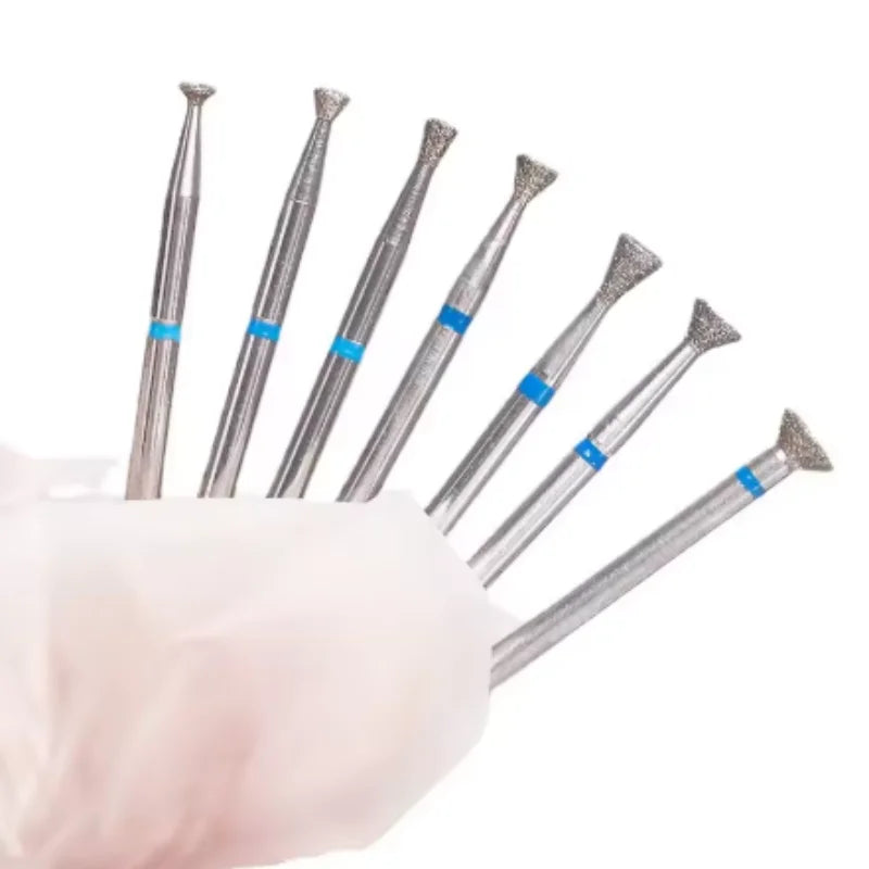 Nail Art Diamond Drill Polishing Head Sanding Acrylic Gel Remove Electric Manicure Drill Machine Replacement Gringing Heads Qme