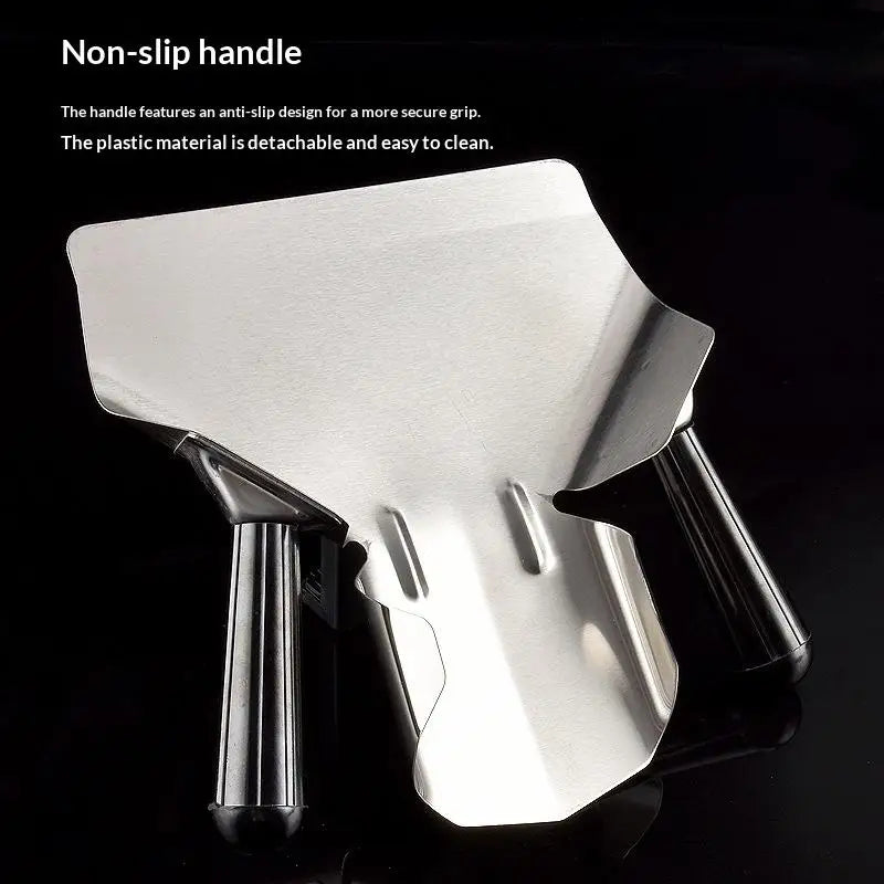 Shovel Fries Loader Kitchen Gadget Baking Tool Stainless Steel French Qme