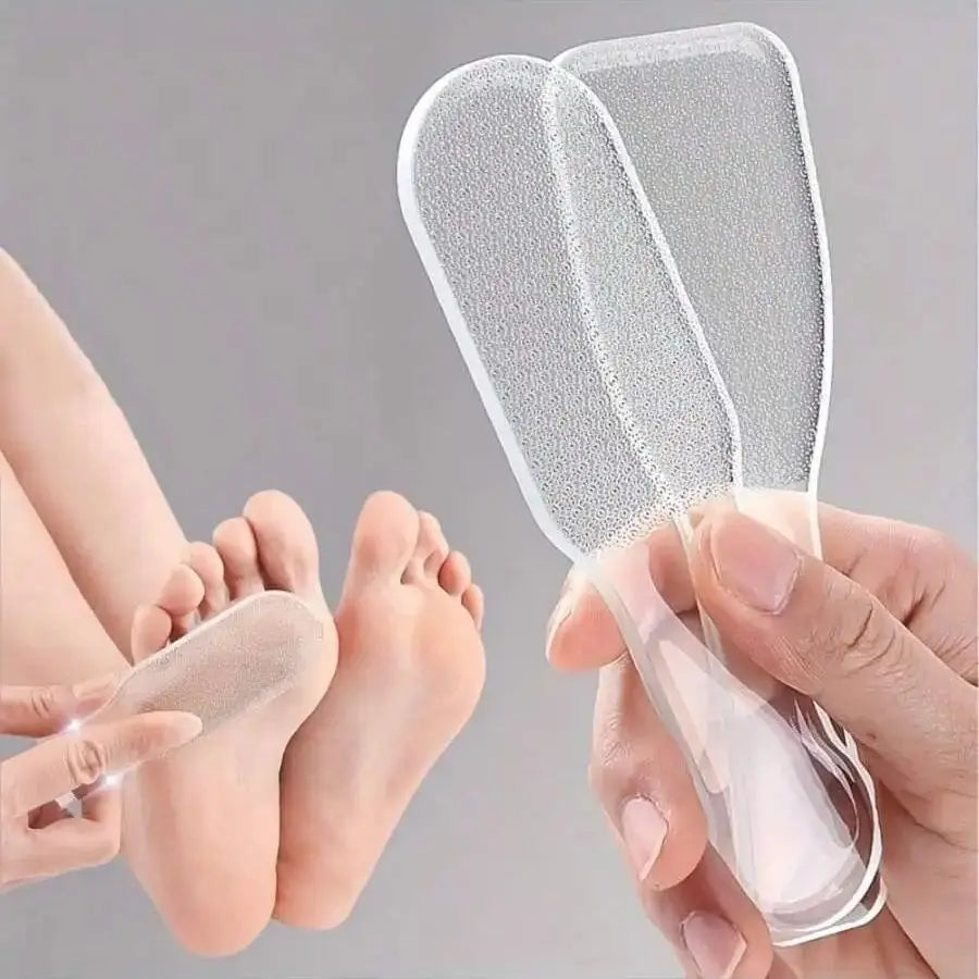 1 Nano Glass Foot File Hand Care Calluses Dead Skin Removal Qme 2pcs