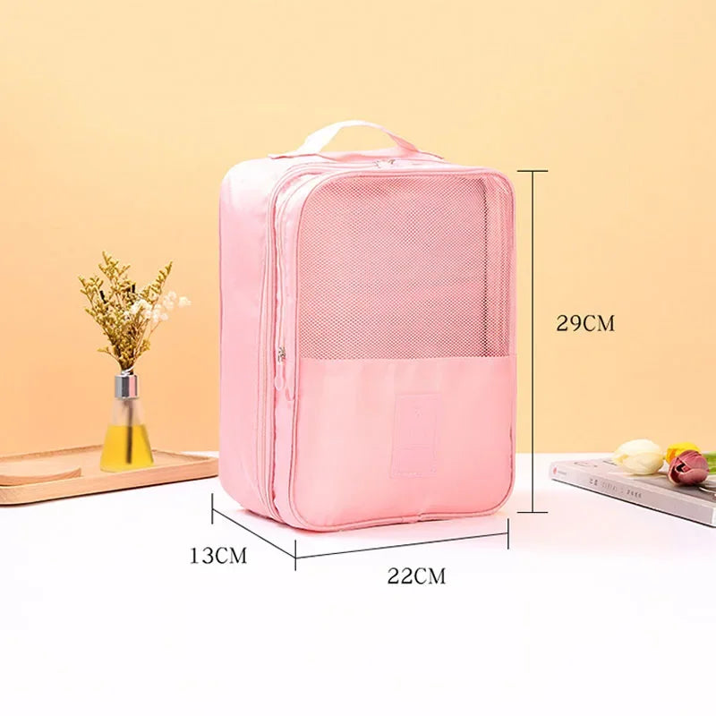High Quality Portable Travel Shoe Bag Underwear Clothes Bags Shoe Organizer Storage Bag Multifunction Travel Accessories Qme