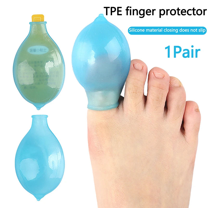 Elastic Toe Protectors Anti-friction Breathable Covers Blister Qme