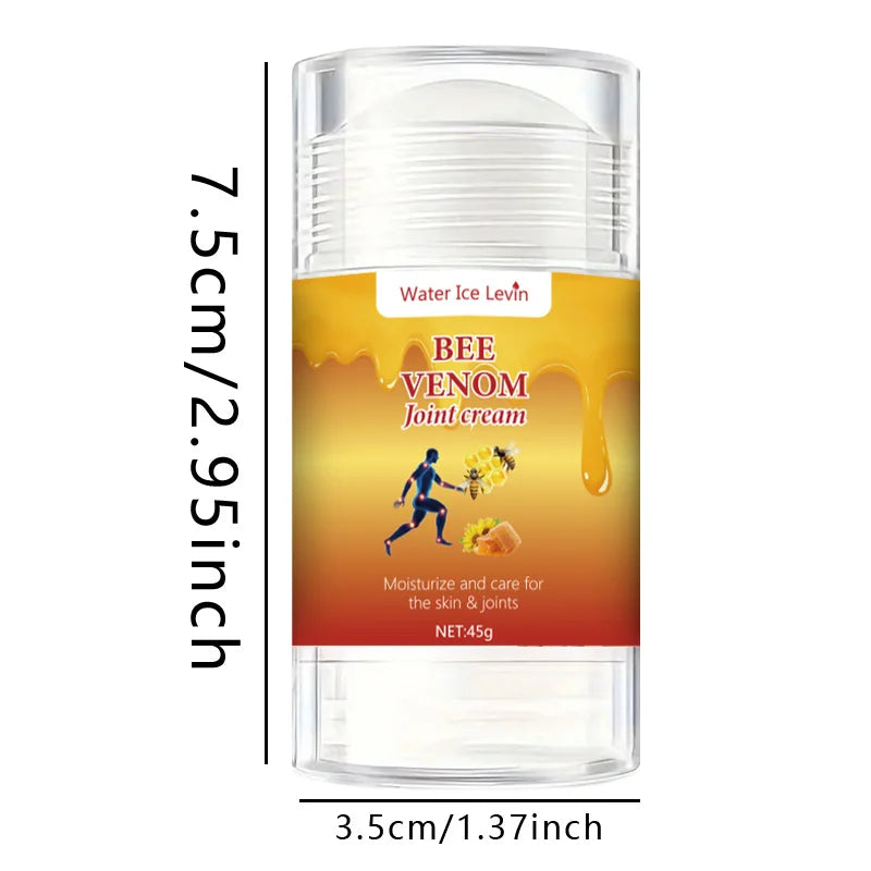 Bee Venom Moisturizing Cream - Hypoallergenic and Soothing Moisturizing Lotion with a Light Fragrance, Suitable for All Skin Types Qme