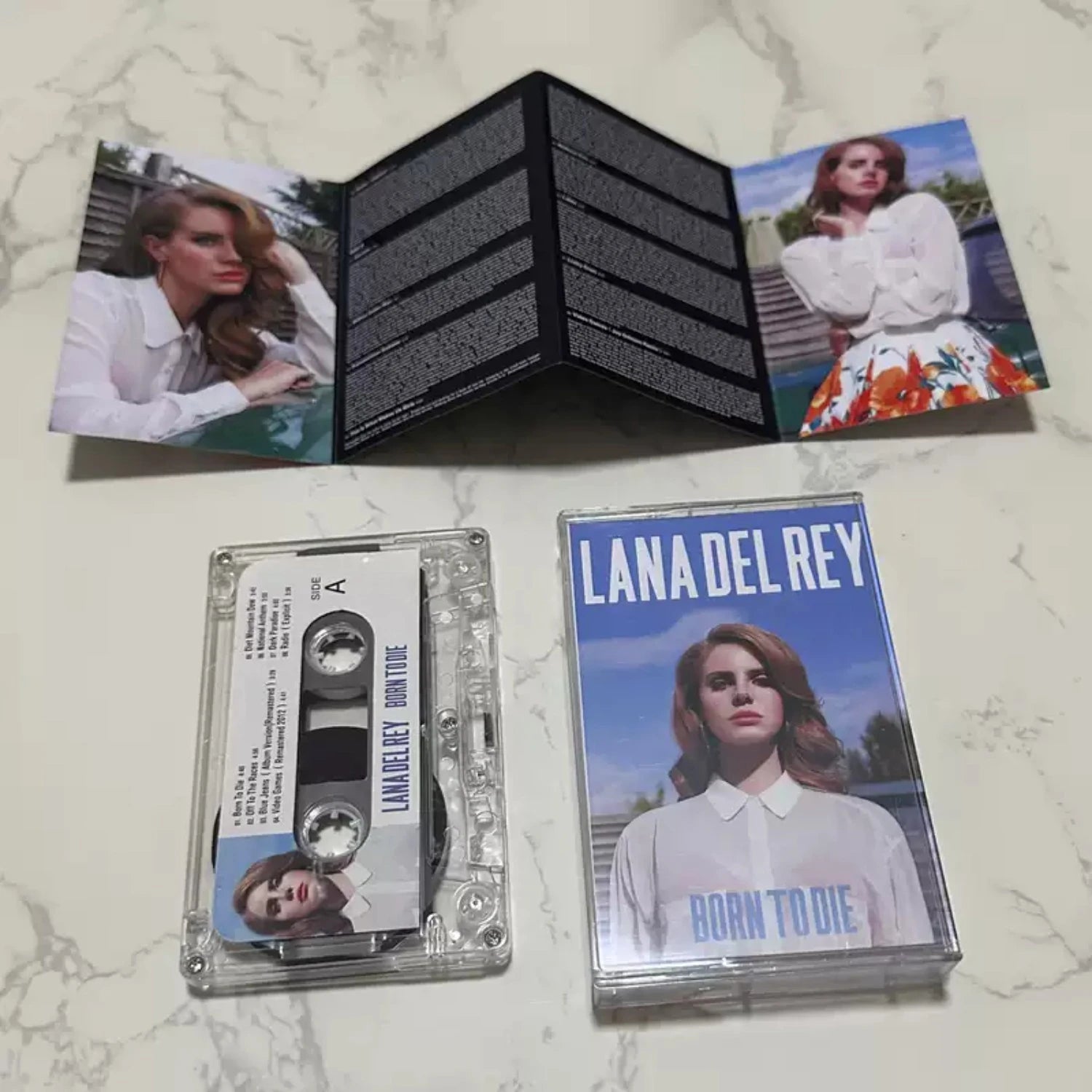Retro Dreamy Indie Pop Cassette Tape | Blue Sky Portrait Atmospheric Cover, High-Fidelity Analog Full Track Edition Qme