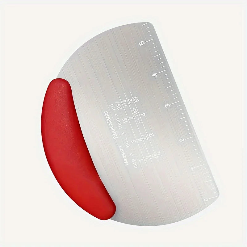 Cutting machine, pastry spatula, milk candy slicer, cake baking spatula, kitchen baking tools, food-grade contactor Qme Red