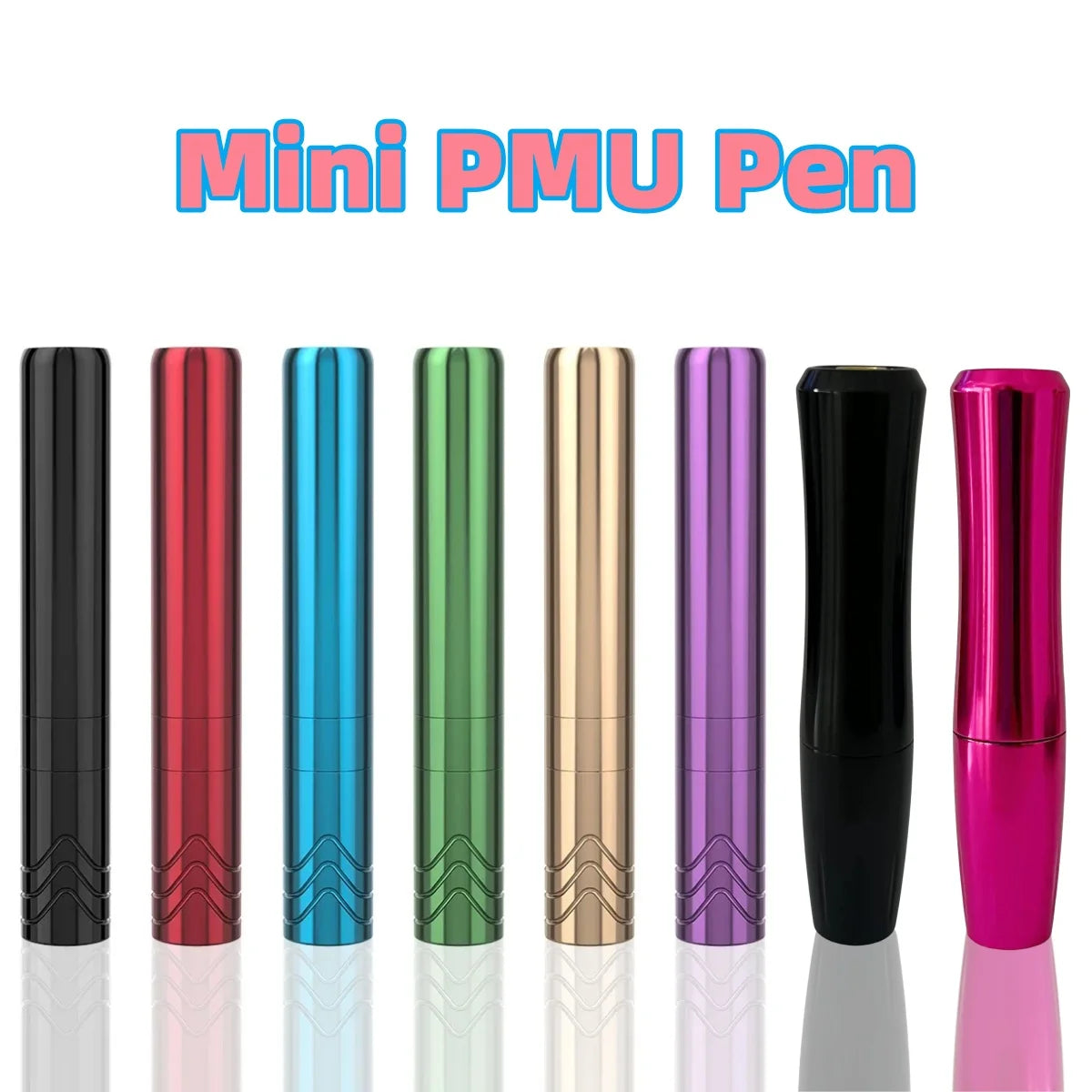New MINI Rotary Permanent Makeup Tattoo Machine PMU Microblading Pen Portable Powerful Motor 2.5mm Stroke Supply Qme