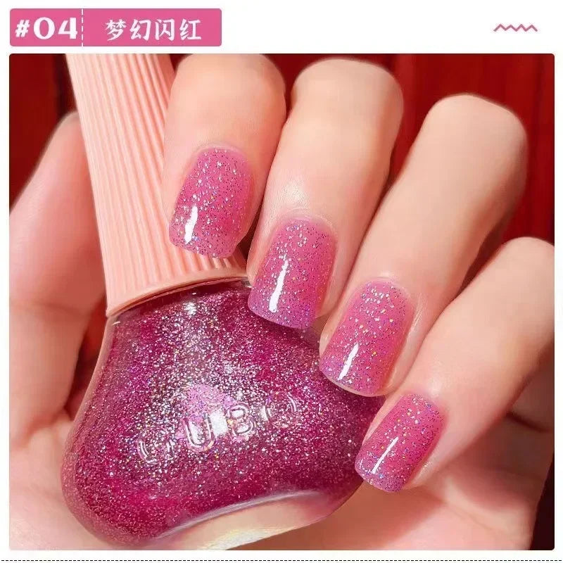 45 Colors Nail Polish Oil-based Nails No-bake Quick Dry Non-tear