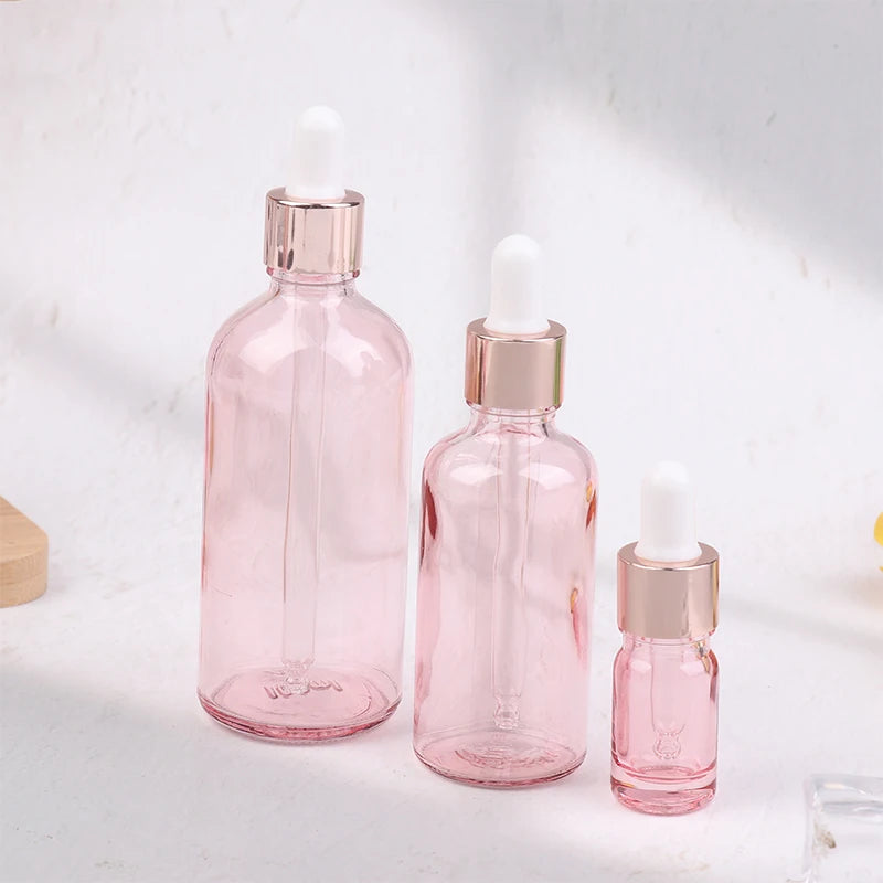 Aromatherapy Liquid Pipette Essential Massage Dropper Bottles Qme