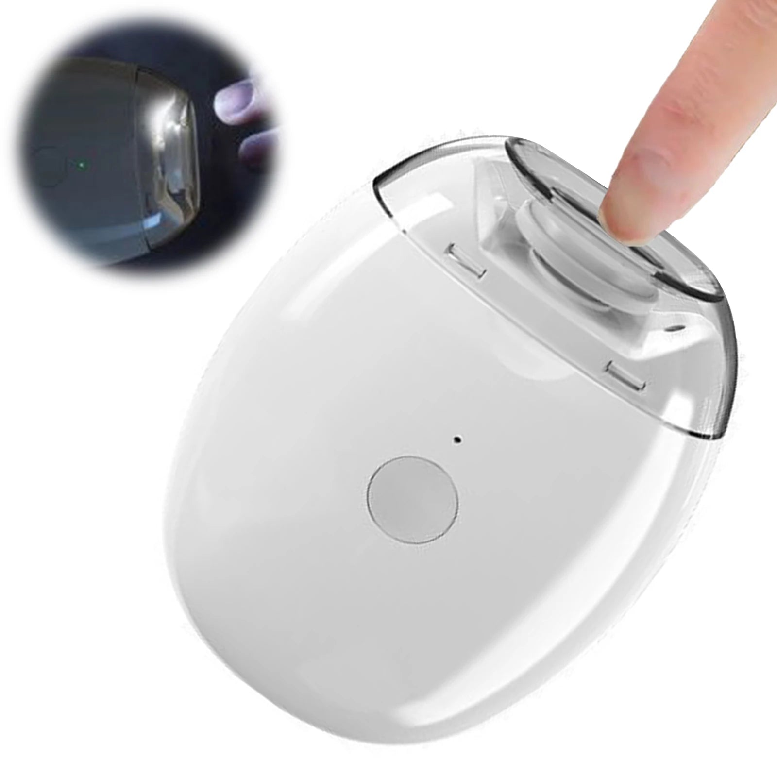 Automatic Electric Nail Clipper,USB Rechargeable Nail Grinder & Polisher for Baby Adults, Fast Blade Trimmer Tool Manicure Qme