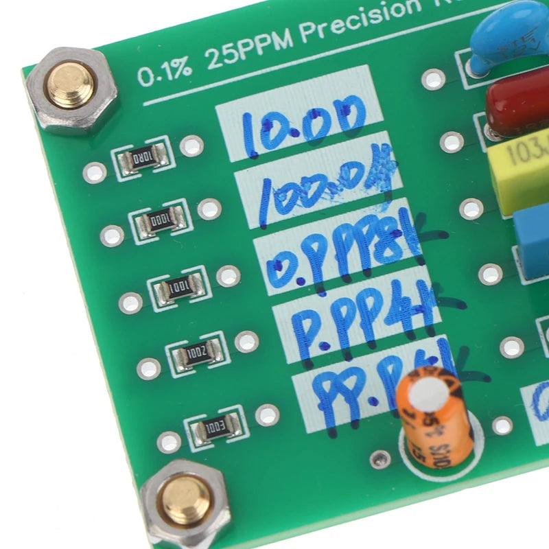 Resistance Reference Resistor Capacitor Board Used AD584 LM399 Qme