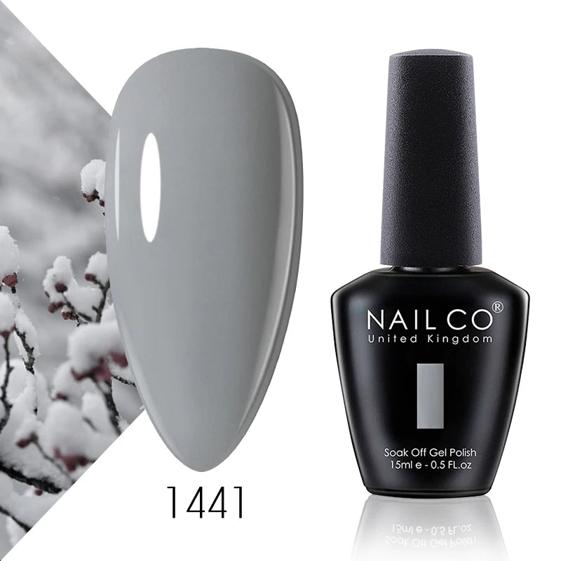 NAILCO 131 Colors Nail Gel Polish Off LED Semi Permanant Art Hybrid