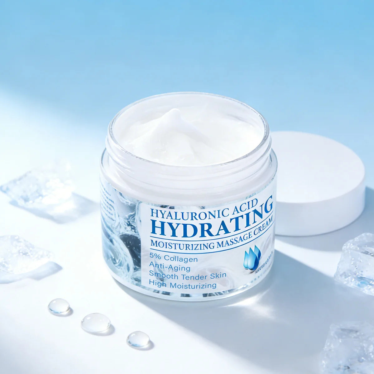 Hyaluronic Moisturizing Massage Cream Customized Collagen Deep Qme 120g