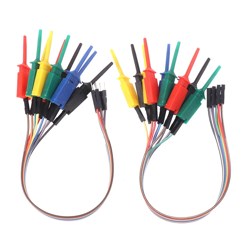 Logic Analyzer Cable Chips Pins Connecting Testing Gripper Probe Test Qme