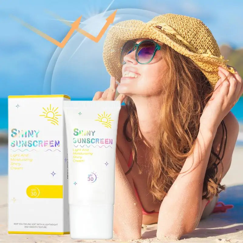 daily SPF30 Facial Body Isolation Sunscreen UV Protective Sun Cream Moisturizing Skin Body Sunscreens Anti Sun Face Protection Qme