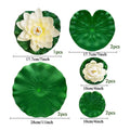 Floating Pool Decorations 9 Artificial Realistic Flower Garden Decor Qme 1 set China Mainland
