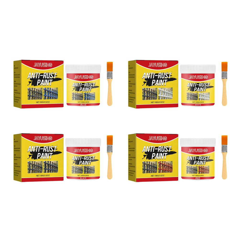 Rust Remover Paint Metal Rust Converter Water Based Metal Renovation Primer Anti Rust Protection Paste Car Rust Conversion Agent Qme