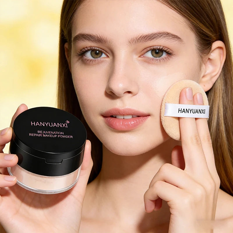 Refreshing Matte Loose Powder Waterproof Sweat Resistant Long-lasting Qme