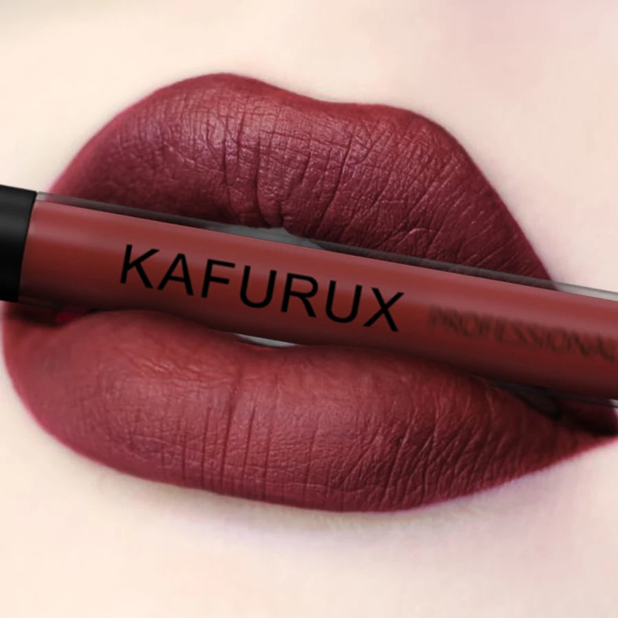 Matte Highly Pigmented Lip Glaze Velvet Finish Liquid Lipstick Qme 10
