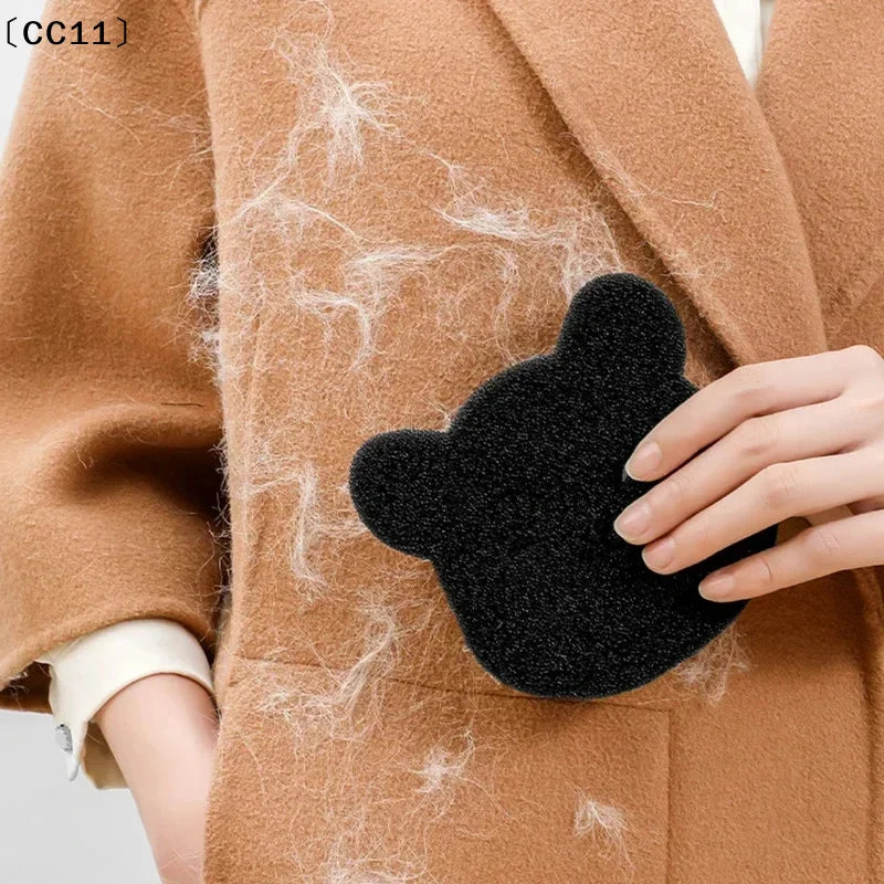 Pet Hair Remover Bear Shape Laundry Ball Washing Machine Lint Catcher Qme