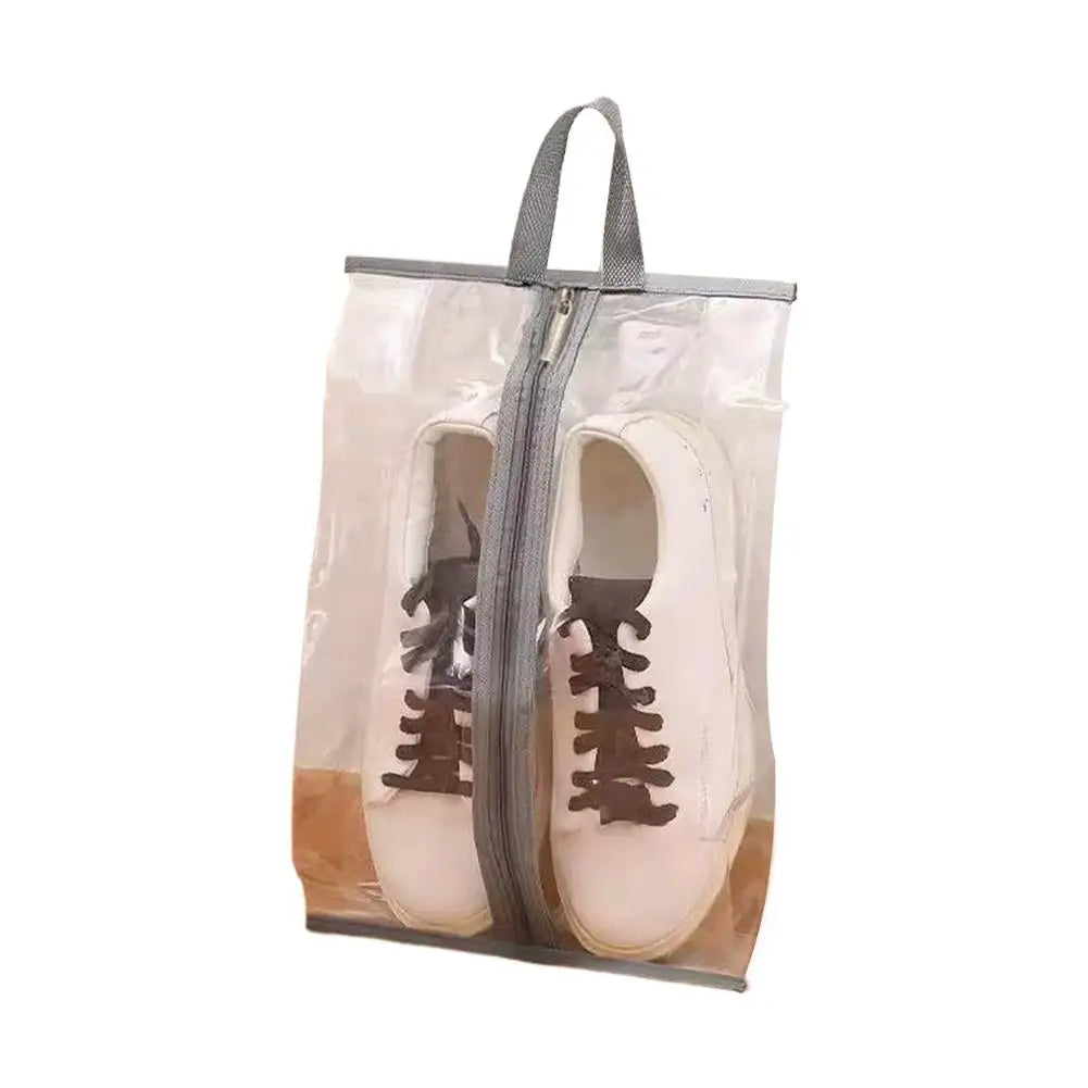 Shoe Storage Bag Zipper Closure Travel Shoes Men Women Breathable Qme M