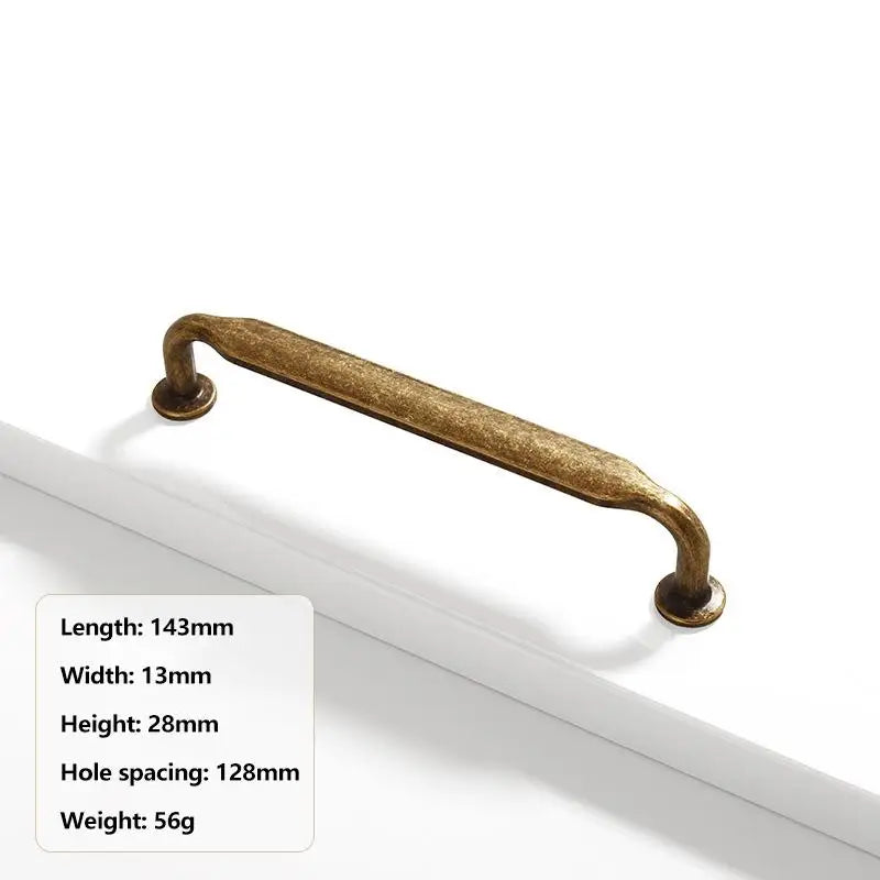 Vintage Zinc Alloy Cabinet Door Handle Kitchen Cabinet Drawer Wardrobe Door Knob Vintage Furniture Hardware Qme A16