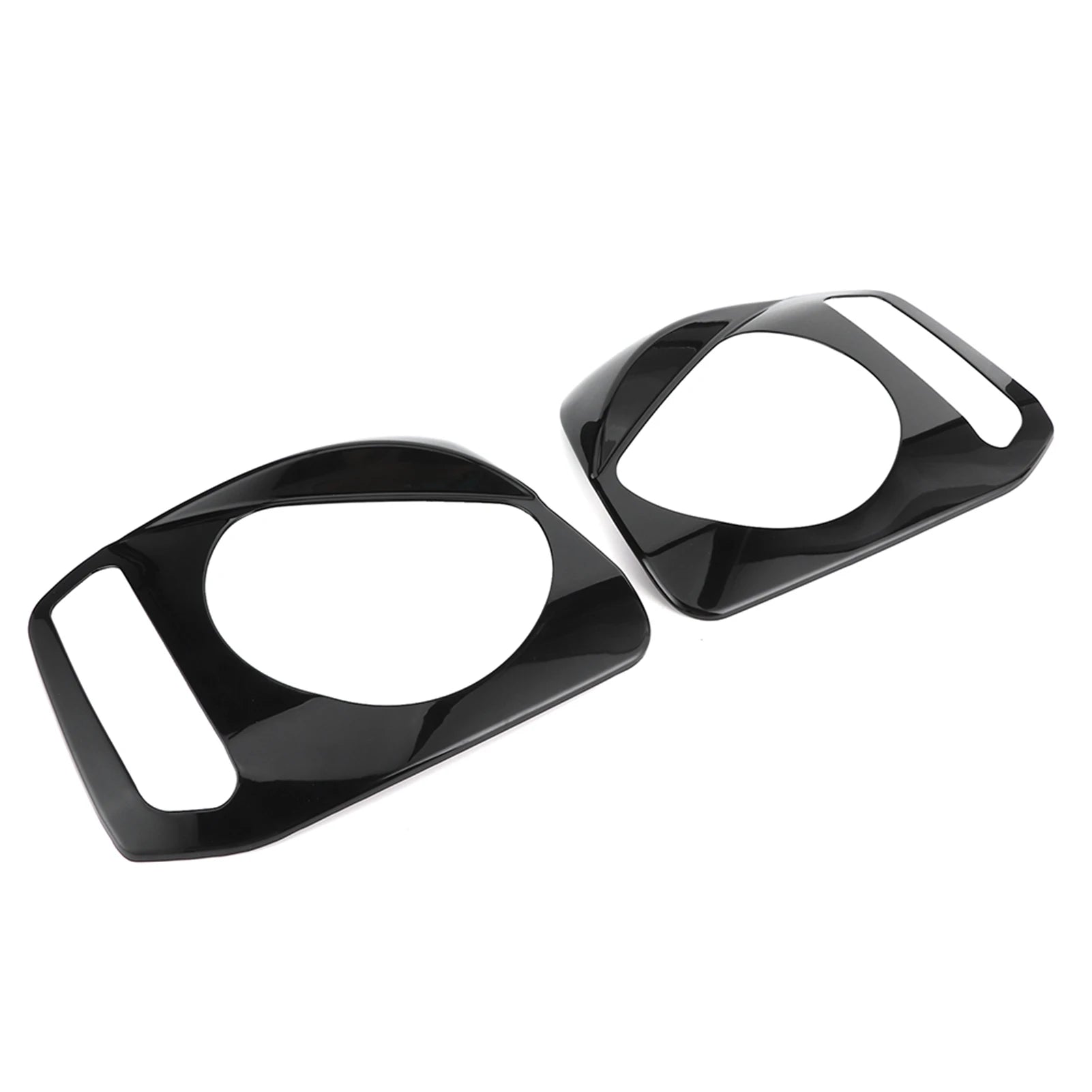 Car Front Headlight Cover Headlamp Trim Decor Fit for Jimny 2007‑ 2017 Front Lamp Decor Head Light Cover Trim Qme