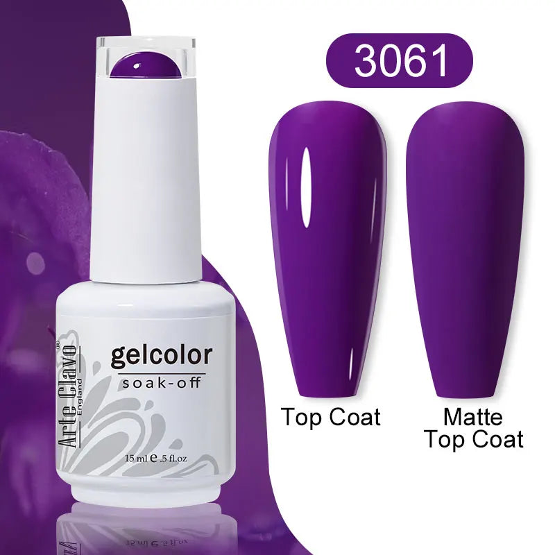 Arte Clavo Gel Nail Polish Spring 140 Colors Summer Decoration Semi